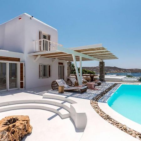 Luxury Ocean View Villa Mykonos Centre Mykonos Town Exterior foto